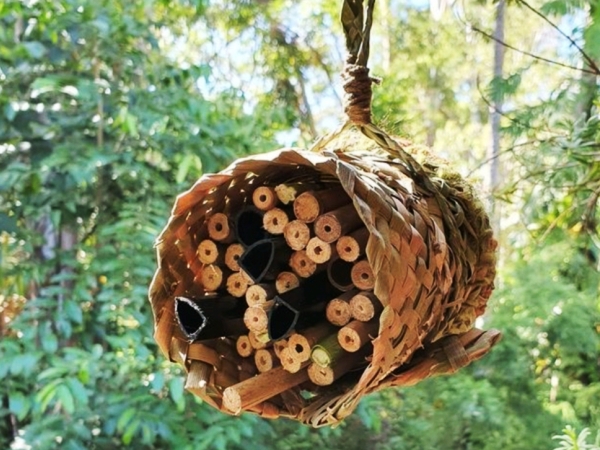 Solitary Bee Hotel Protection of the natural environment to achieve a ...