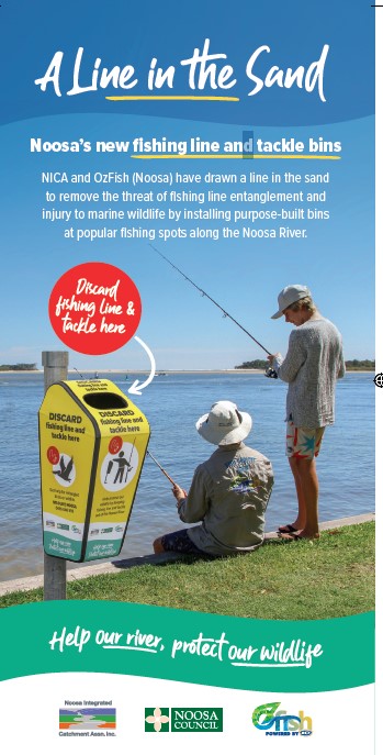 New bins on beaches for fishing lines